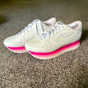 Women’s Fila Orbit Stripe Platform Sneakers